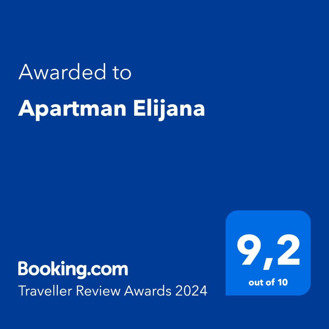 Apartman Elijana Budva Zewnętrze zdjęcie